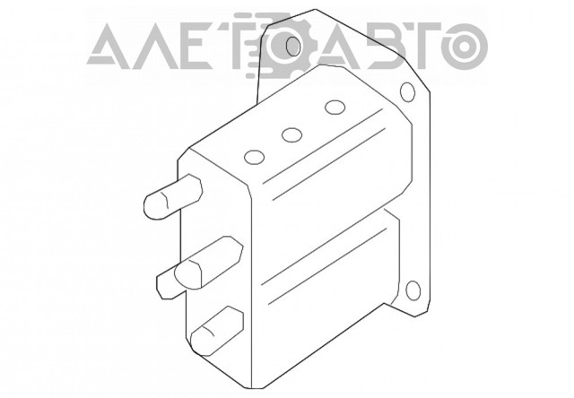 Consola de reforçador do pára-choque dianteiro 622105AA0A Nissan/Infiniti