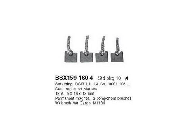 Escova do motor de arranco Cargo BSX1591604 preço, a partir de 4,55 USD