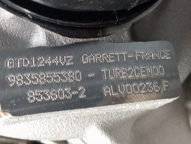  Motor montado Peugeot 508 II hatchback (FB, FH, F3) (2018 - 2026) II