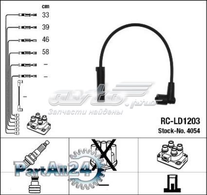 Fios de alta voltagem, kit RCLD1203 NGK