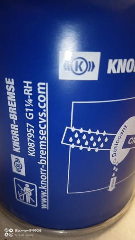 Filtro de secador de ar (separador de umidade e óleo) (TRUCK) Knorr-bremse K087957 preço, a partir de 23,64 USD