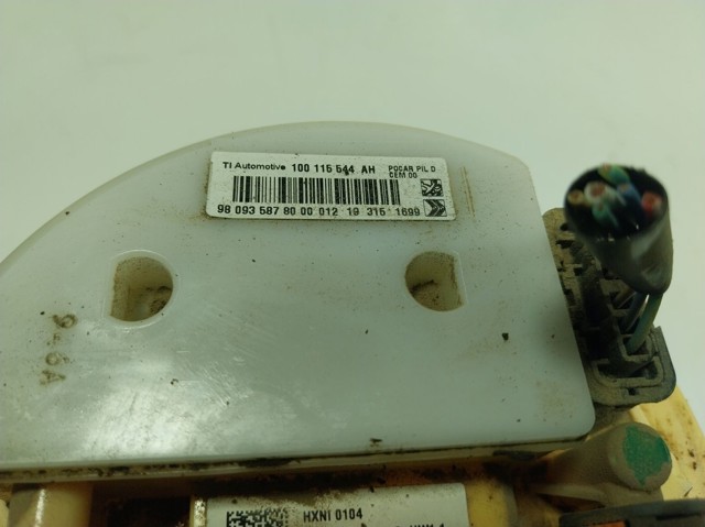Módulo de bomba de combustível com sensor do nível de combustível Peugeot/Citroen 9809358780