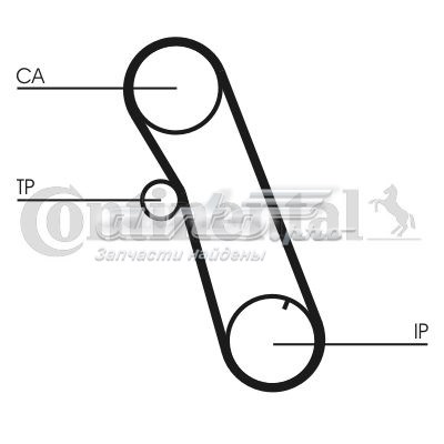 Correia do mecanismo de distribuição de gás Continental/Siemens CT616 preço, a partir de 18,68 USD