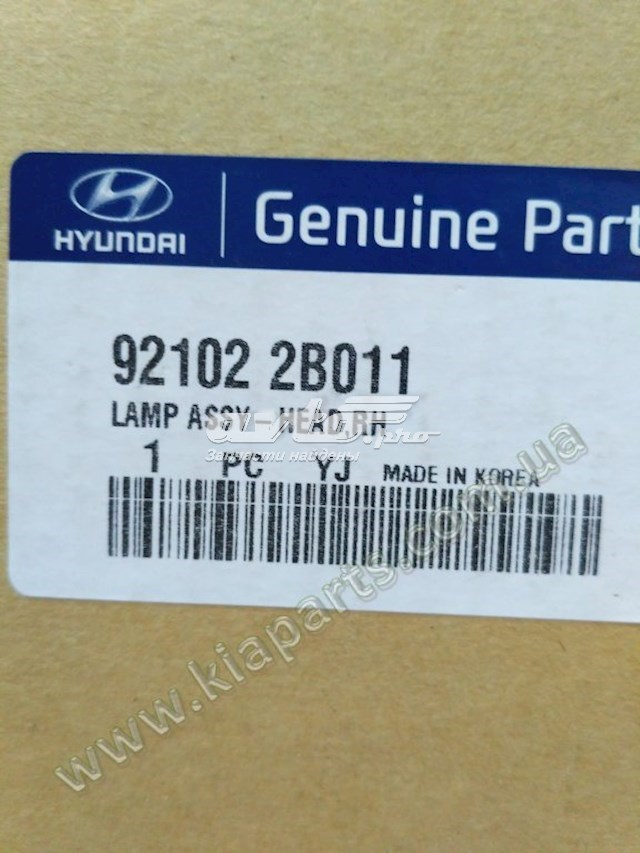  Hyundai/Kia 921022B011