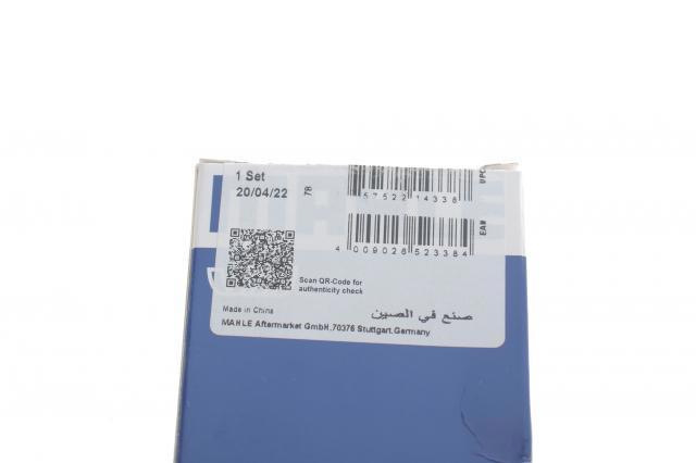 001AS18750000 Mahle Original Semianel de suporte (de carreira) de cambota, STD, kit