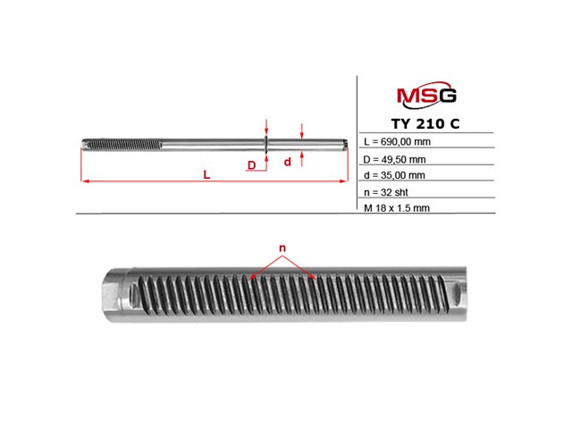 Motor de arranco CMS329 MSG