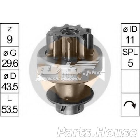 Roda-livre do motor de arranco ZEN ZN0809 preço, a partir de 23,48 USD