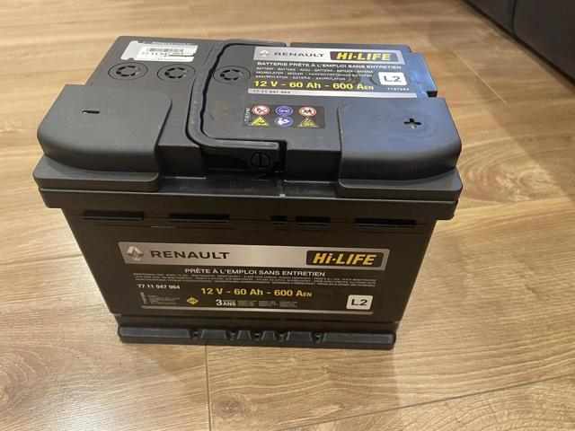Bateria recarregável (PILHA) 7711947964 Renault (RVI)