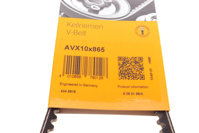 AVX10X865 Continental/Siemens Correia dos conjuntos de transmissão