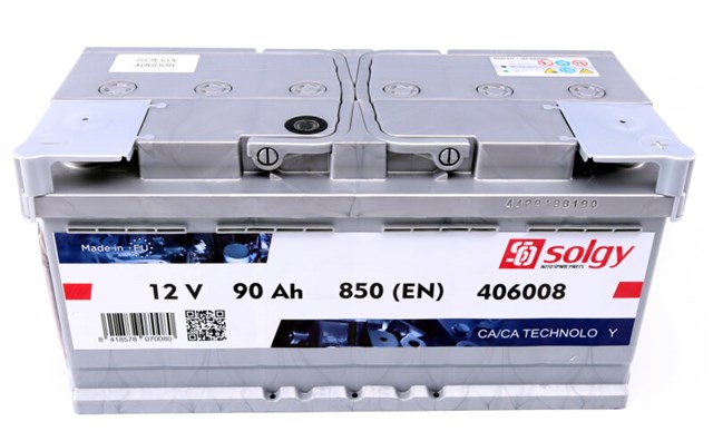 Bateria recarregável (PILHA) 406008 Solgy