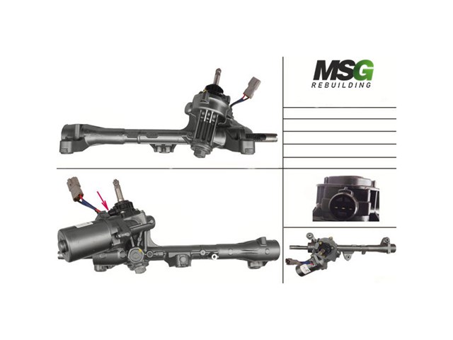 Compre HO410NLF0R MSG Rebuilding Cremalheira da direção
