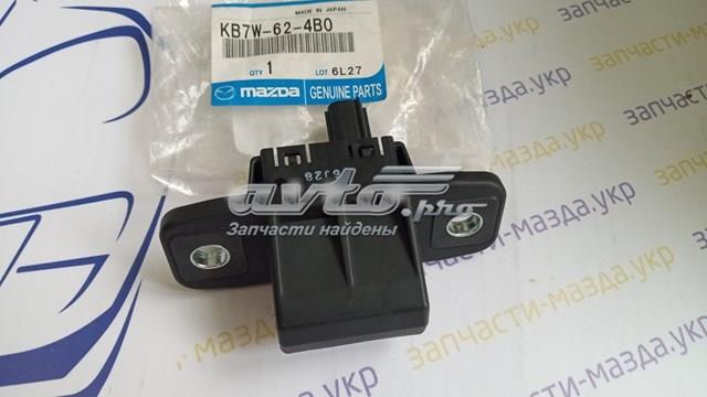 Compre KB7W624B0 Mazda Botão de acionamento do fecho de tampa de porta-malas (de 3ª/5ª porta (de tampa de alcapão)