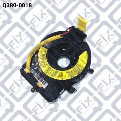 Q3800018 Q-fix Anel AIRBAG de contato, cabo plano do volante