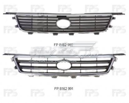 Grelha do radiador FPS FP8162990 preço, a partir de 86,73 USD