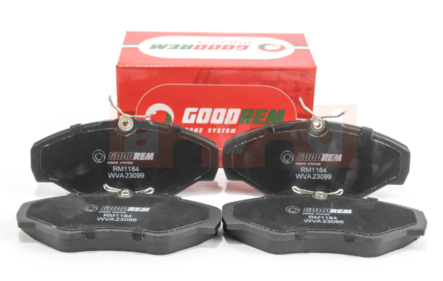 Sapatas do freio dianteiras de disco Goodrem RM1184 preço, a partir de 29,10 USD