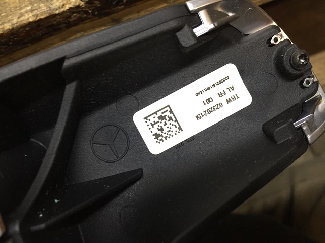 2128600102 Mercedes Cinto de segurança (AIRBAG) de condutor