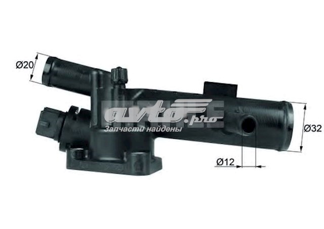Caixa do termostato TI3989 Mahle Original