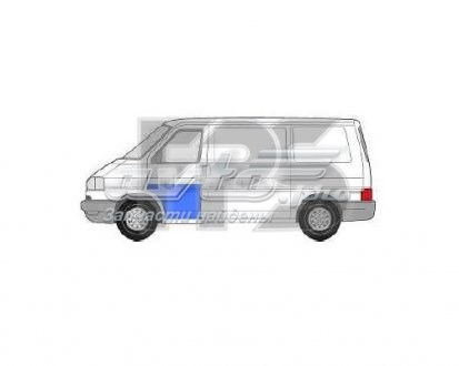 Porta dianteira esquerda Volkswagen Transporter preço, a partir de 72,71 USD
