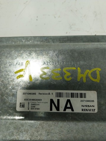 237104639S Renault (RVI) Módulo de direção (Centralina eletrônica) de motor