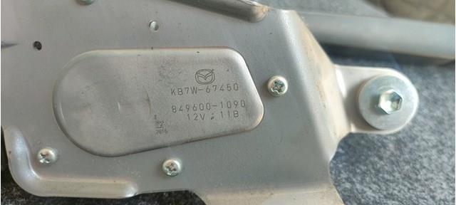 KB7W67450 Mazda Motor de limpador pára-brisas de vidro traseiro
