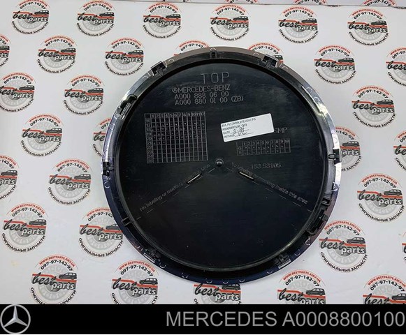 Compre A0008800100 Mercedes Consola de emblema de grelha do radiador