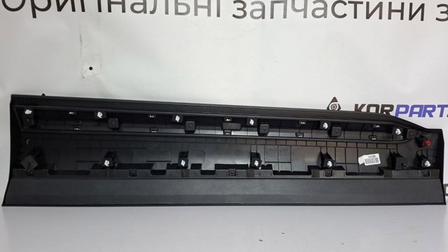 Moldura da porta dianteira esquerda 87721S1200SCR Hyundai/Kia