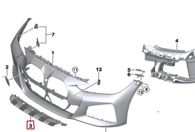Compre 51115A0C6E7 BMW 