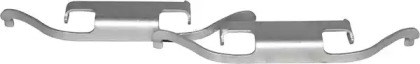 1463750110 JP Group Kit de molas de fixação de sapatas de disco traseiras