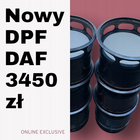 2134535 DAF Filtro de partículas do sistema dos gases de escape