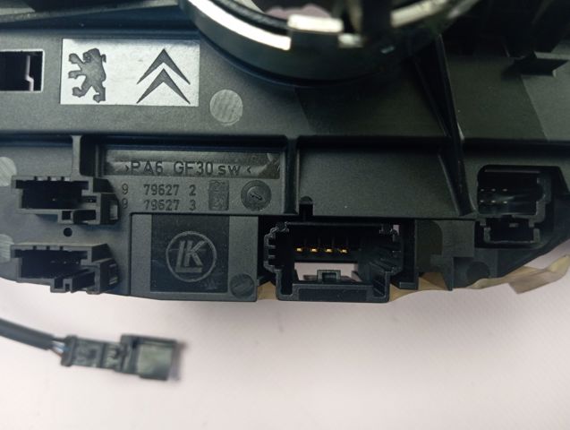 Comutador instalado na coluna da direção, montado 98312607ZD Peugeot/Citroen