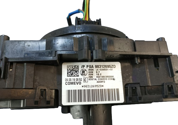 98312695ZD Peugeot/Citroen Comutador instalado na coluna da direção, montado