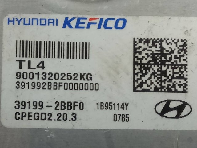  Hyundai/Kia 391992BBF0 preço, a partir de 289,96 USD