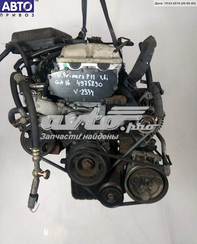 Motor montado GA16DE Nissan/Infiniti