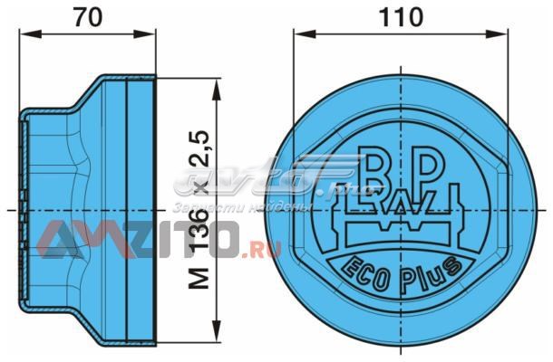 Tampão de cubo BPW 0321225310 preço, a partir de 18,09 USD