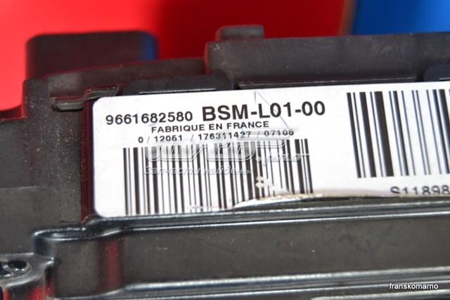 Unidade de dispositivos de segurança Peugeot/Citroen 9661682580