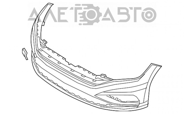 Pára-choque dianteiro FPS FP7447900 preço, a partir de 131,86 USD