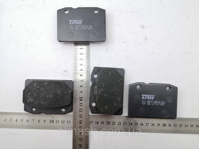Sapatas do freio dianteiras de disco TRW GDB140M preço, a partir de 22,33 USD