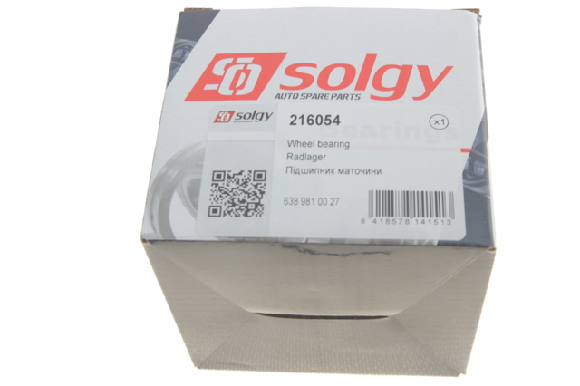 Rolamento de cubo dianteiro/traseiro Solgy 216054