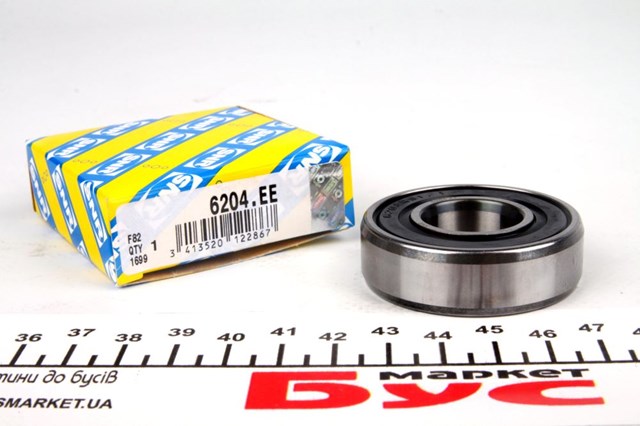 Rolamento do motor de arranco SNR 6204EE preço, a partir de 5,29 USD
