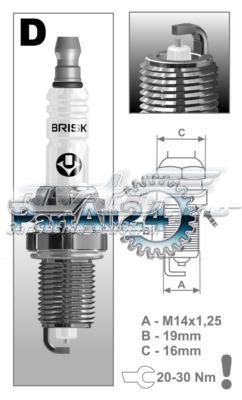 Compre DR17YS9 Brisk Vela de ignição