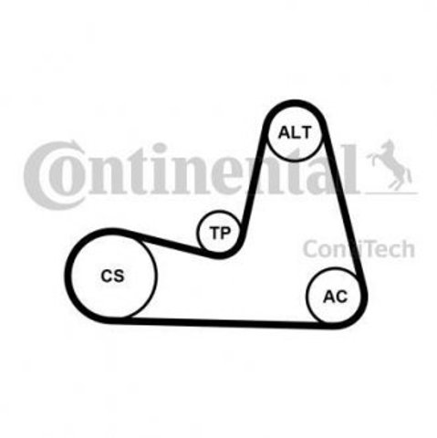 Correia dos conjuntos de transmissão, kit Continental/Siemens 7PK1035K1 preço, a partir de 71,76 USD