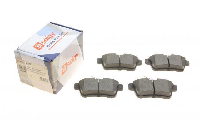 Sapatas do freio traseiras de disco Solgy 209163 preço, a partir de 28,85 USD