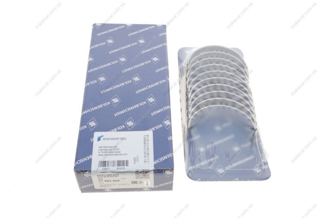 Compre 77981600 Kolbenschmidt Folhas inseridas principais de cambota, kit, padrão (STD)