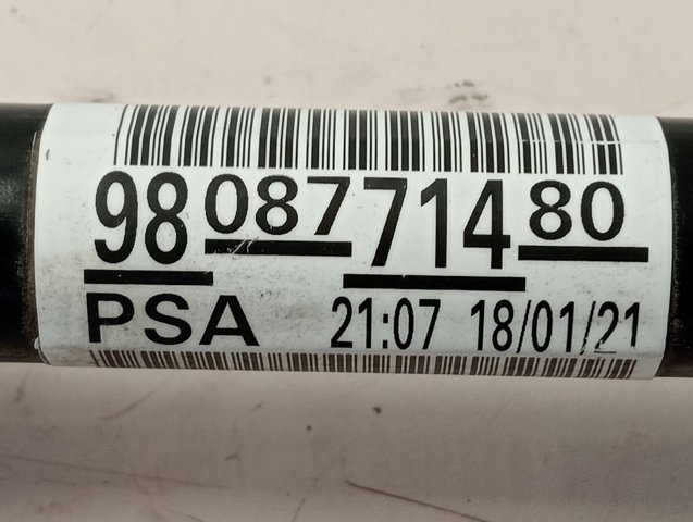 Compre 9808771480 Peugeot/Citroen Semieixo (acionador) dianteiro esquerdo