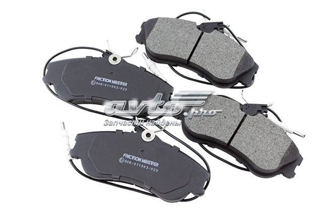 Compre MKD1190 Friction Master Sapatas do freio dianteiras de disco