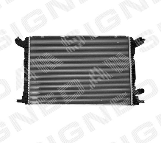 Radiador de esfriamento de motor Signeda RA606573H
