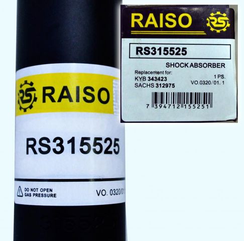 Amortecedor traseiro Raiso RS315525 preço, a partir de 42,84 USD