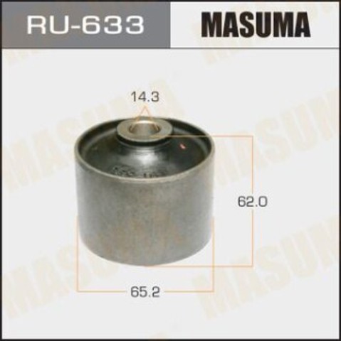 Bloco silencioso do braço oscilante inferior traseiro longitudinal Masuma RU633 preço, a partir de 20,08 USD