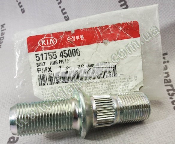 5175545000 Hyundai/Kia Parafuso de cubo