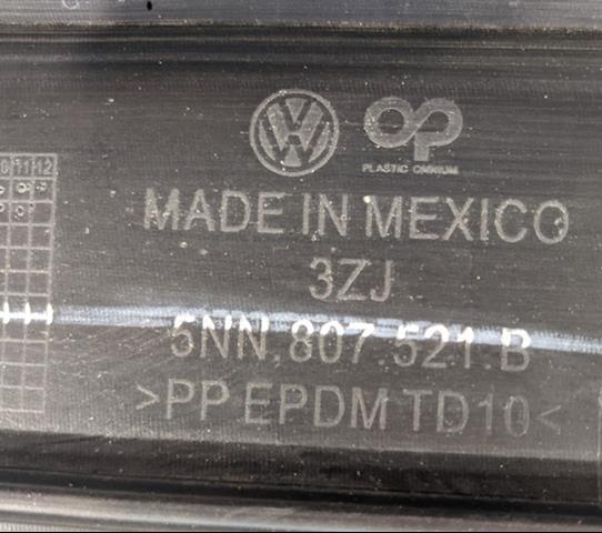 Proteção do pára-choque traseiro VAG 5NN807568BYE4 preço, a partir de 139,02 USD